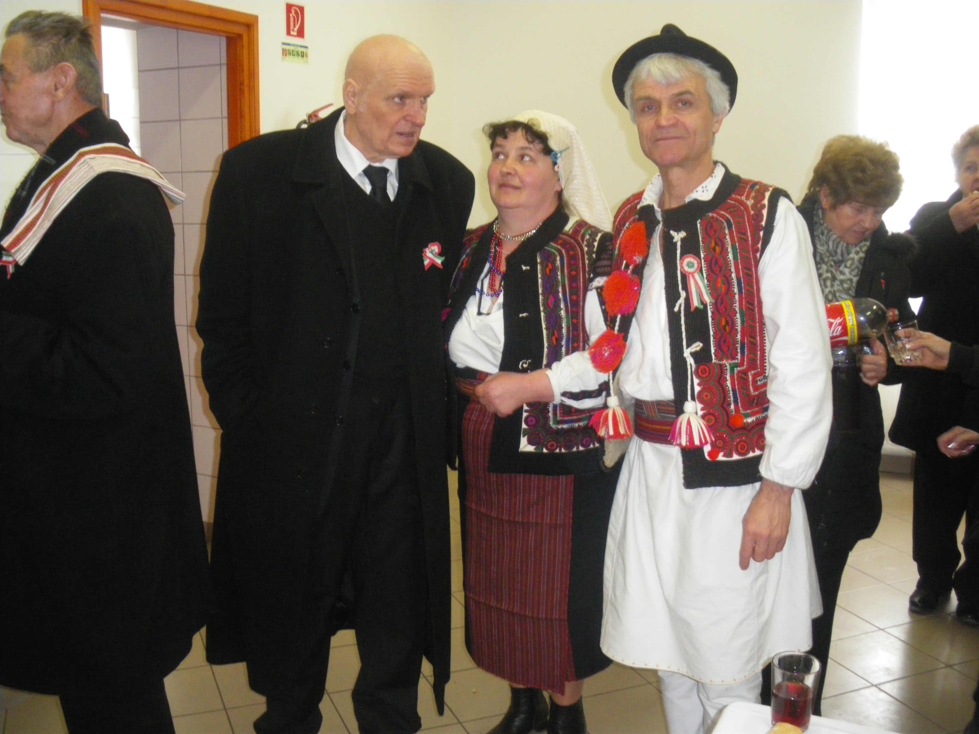 dr. Kis Boáz Antal Vajda Jánossal és feleségével