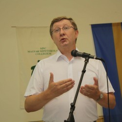 dr. Fekete Károly, a Debreceni Református Hittudományi Egyetem rektora