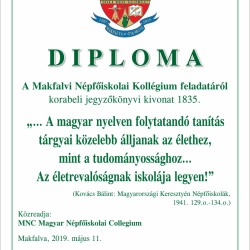 Makfalva diploma